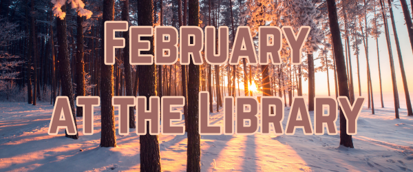 Image of snow covered field at sunset, text reads 